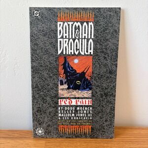 DC Comics Batman & Dracula Red Rain Elseworlds Graphic Novel 1563890364 Paper